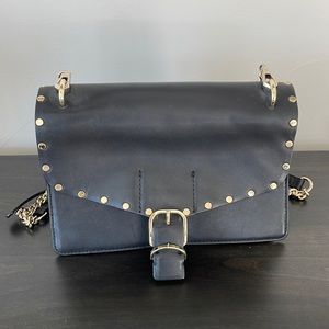 Black Rebecca mink off bag great condition
